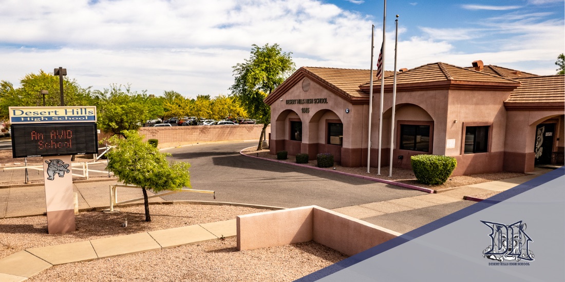 Desert Hills High School campus